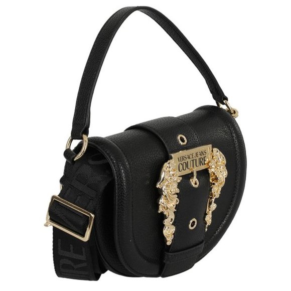 Versace Jeans Couture Black Round Buckle Bag - Picture 2 of 2